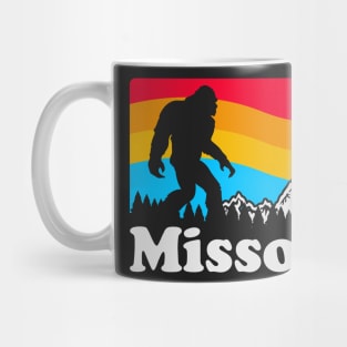 Missoula Montana Bigfoot, Funny Sasquatch Montana Missoula Mug